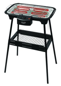 Grill elektryczny wolnostojący składany 2400W Adler AD6602
