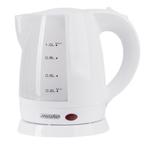 Czajnik bezprzewodowy 1l 1600W obrotowa podstawa Mesko MS1276