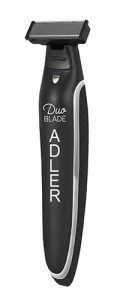 Trymer bezprzewodowy 3 nasadki ładowanie USB Adler AD2922