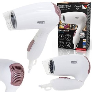 Składana suszarka do włosów podróżna 1200W Koncentrator Camry CR2254