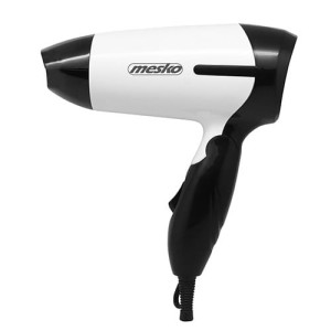Składana suszarka do włosów podróżna turystyczna 1200W Mesko MS2262