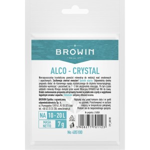 Alco-Crystal do usuwania redukcji zapachu korekty smaku destylatów Biowin 405100