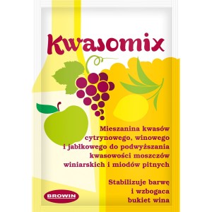 Kwasomix - regulator kwasowości 15g na 30 litrów Biowin 401820
