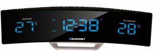 Radiobudzik z zewnętrznym i wewnętrznym termometrem Blaupunkt CR12BK