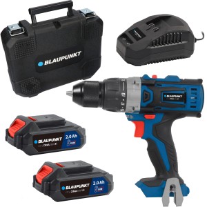 Wiertarko-wkrętarka 18V 40Nm 2 akumulatory ładowarka walizka Blaupunkt CD7010