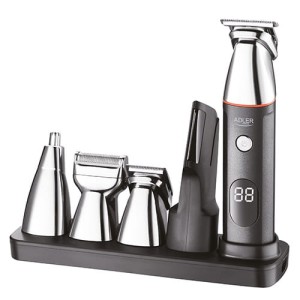 Zestaw do Pielęgnacji dla Mężczyzn 5 w 1 z Wyświetlaczem LCD Adler AD2946