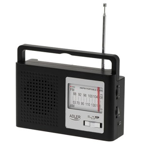 Radio retro AM/FM duża skala Adler AD1909