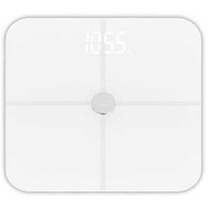 Waga łazienkowa analityczna szklana Smart aplikacja FitGo LED 180kg Adler AD8187W