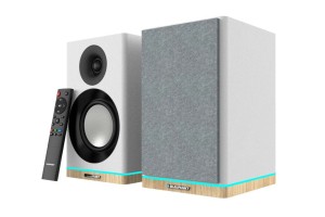 Zestaw głośników aktywnych stereo bass reflex Bluetooth HDMI ARC USB Pilot 60W RMS Blaupunkt BS60WH LED