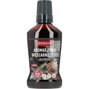 Aromat dymu wędzarniczego w płynie jałowcowy na 20 kg mięsa 250 ml Browin 410049