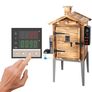 Wędzarnia drewniana 115L opalana moc 1,5kW z modułem elektrycznym Browin 330395