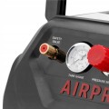 KOMPRESOR BEZOLEJOWY 8 BAR ZBIORNIK 6L SPRĘŻARKA TŁOKOWA AIRPRESS 36943