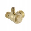 ZAWÓR ZWROTNY do KOMPRESORA SPRĘŻARKI 24-100L 1/2x3/8x1/8 AIRPRESS 4384043