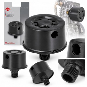 ZASSAWNY FILTR POWIETRZA ZASYSANEGO do KOMPRESORA M16X1,5 AIRPRESS 4304033