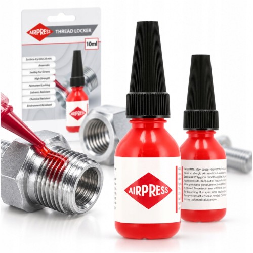 USZCZELNIACZ KLEJ do GWINTÓW typ S SILNY 10ml do AIRPRESS 4306671
