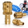 SZYBKOZŁĄCZE PNEUMATYCZNE EURO na WĄŻ 12 mm MOSIĘŻE AIRPRESS 4346827