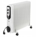 Grzejnik elektryczny olejowy olejak 15 żeberek termostat 1000 W/1500 W/2500 W Adler AD7819