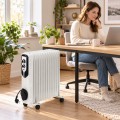 Grzejnik elektryczny olejowy olejak 15 żeberek termostat 1000 W/1500 W/2500 W Adler AD7819