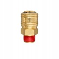Szybkozłącze pneumatyczne 1/4" Euro gwint zewnętrzny Airpress 46842