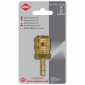 Szybkozłącze pneumatyczne Euro na wąż 6 mm mosiężne Airpress 4301507