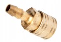 Szybkozłącze pneumatyczne Euro na wąż 9 mm mosiężne Airpress 4301509