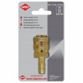 Szybkozłącze pneumatyczne Euro na wąż 9 mm mosiężne Airpress 4301509