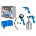 Zestaw 7 narzędzi – pistolet lakierniczy, przedmuch, pompowanie  Airpress 45897