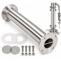 Łącznik kolumny moduł destylatora fi 48,3 mm, długość 250 mm Browin 341409