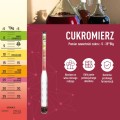 Winomierz cukromierz z nietłukącą probówką, zakres od -5 do 35°Blg, Browin 405656