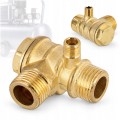 Zawór zwrotny do kompresora pionowego 50 l 1/2" × 1/2" × 1/8" Airpress 4385143