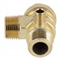 Zawór zwrotny do kompresora pionowego 50 l 1/2" × 1/2" × 1/8" Airpress 4385143