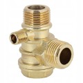 Zawór zwrotny do kompresora pionowego 50 l 1/2" × 1/2" × 1/8" Airpress 4385143