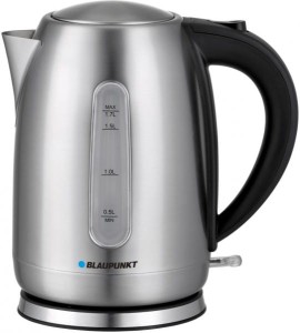 Czajnik elektryczny bezprzewodowy Inox obrotowa podstawa 2000W Blaupunkt EKS401